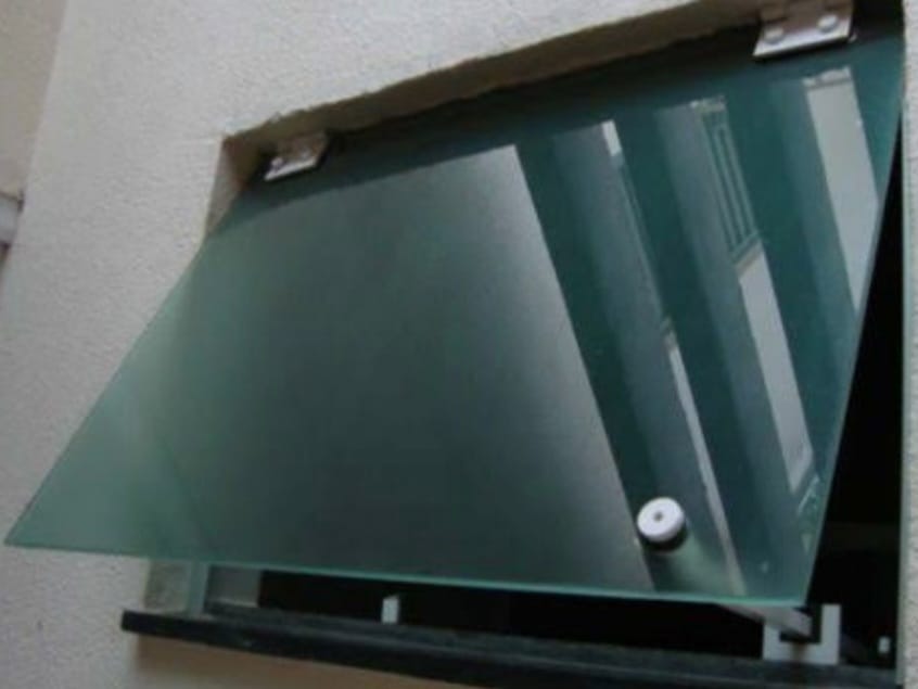 Box banheiro perfil dourado